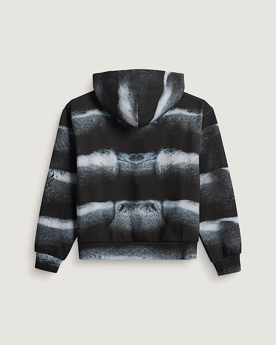 VANSZA AO Fur Hoodie VANS VANSZA Black ALT1
