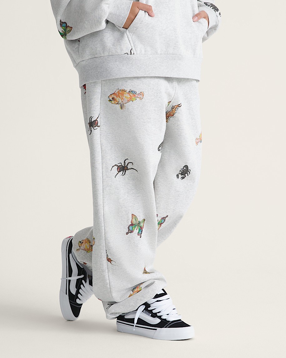 VANSZA Bug Out Sweatpants VANS VANSZA Heather Grey ALT7