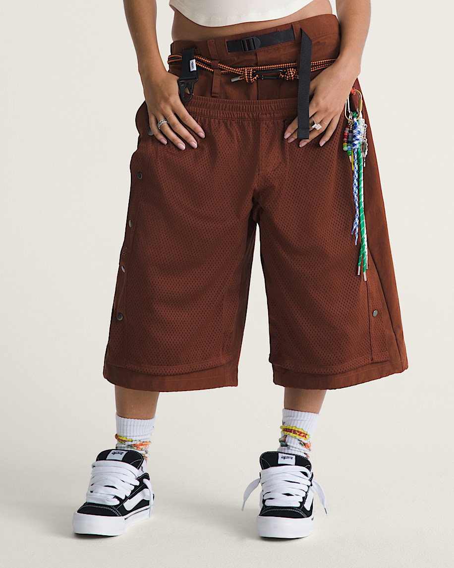 VANSZA Outdoor Oversized Short VANS VANSZA Brown Earth HERO