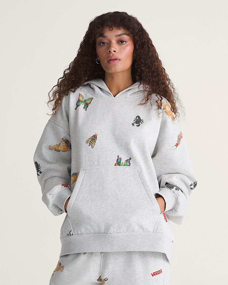 VANSZA Bug Out Hoodie VANS VANSZA Heather Grey ALT2