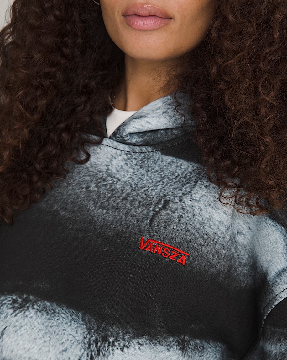 VANSZA AO Fur Hoodie VANS VANSZA Black ALT7