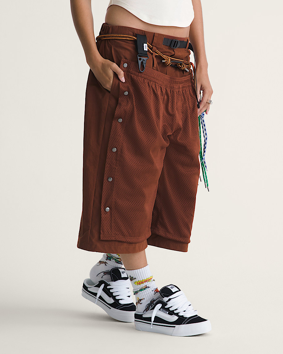 VANSZA Outdoor Oversized Short VANS VANSZA Brown Earth ALT7