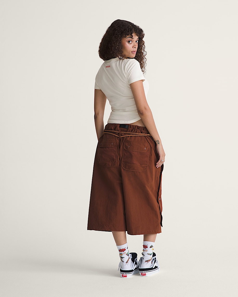 VANSZA Outdoor Oversized Short VANS VANSZA Brown Earth ALT6