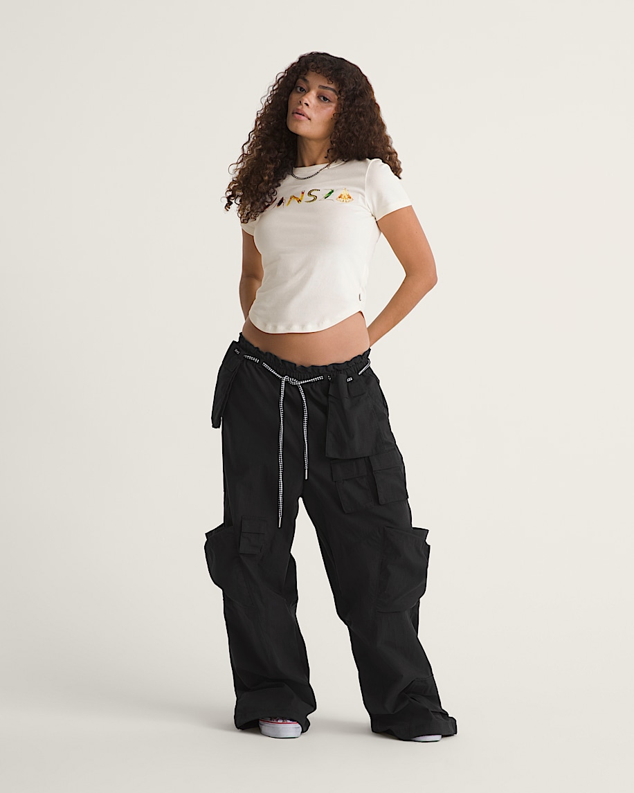 VANSZA Parachute Pant VANS VANSZA Black ALT3