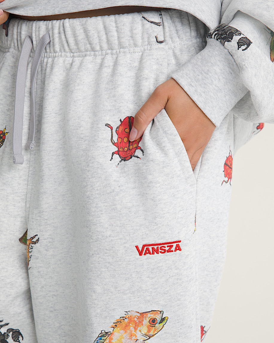 VANSZA Bug Out Sweatpants VANS VANSZA Heather Grey ALT8