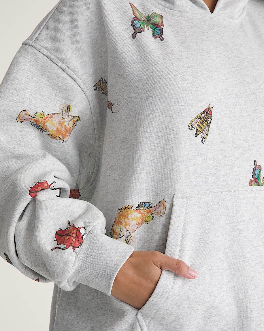 VANSZA Bug Out Hoodie VANS VANSZA Heather Grey ALT7