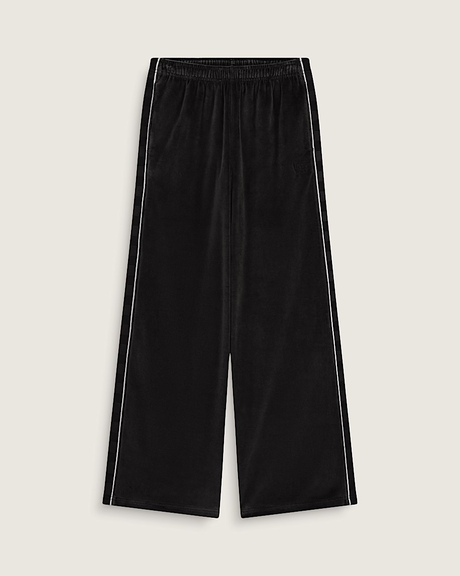 Nikita Velour Track Bottom VANS Black ALT1