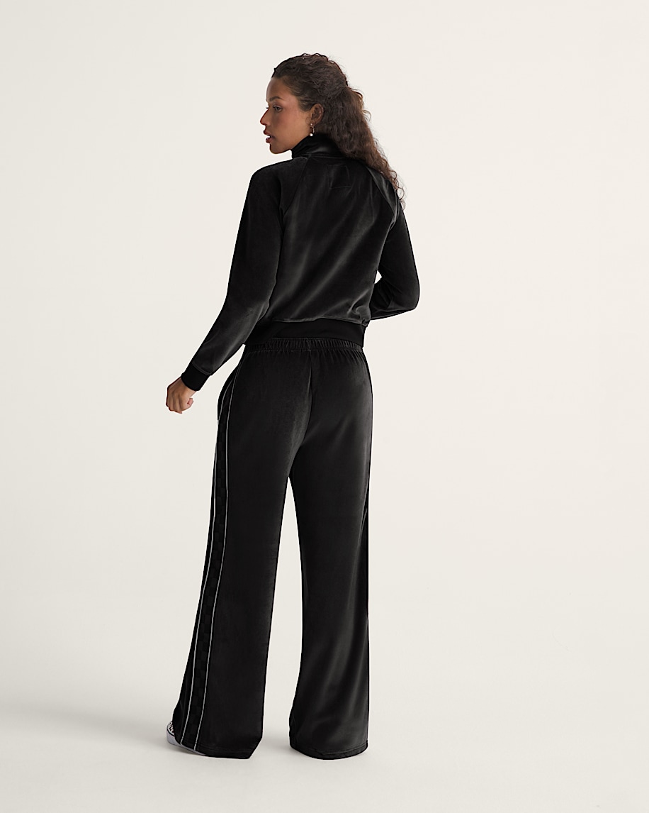 Nikita Velour Track Bottom VANS Black ALT4