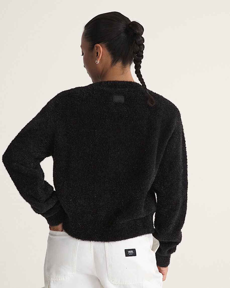 Puttin On the Glitz Cardigan VANS Black ALT3