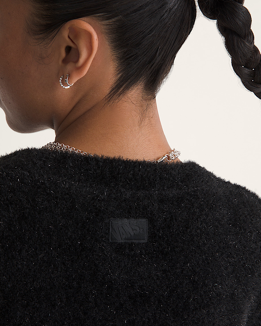 Puttin On the Glitz Cardigan VANS Black ALT4