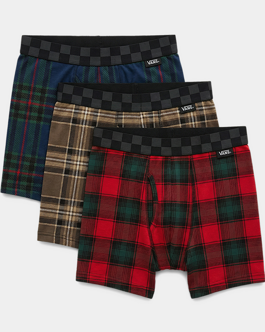 Yuletide Boxer Brief VANS Multi  White ALT2