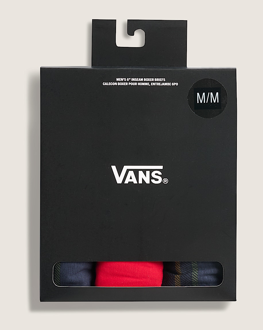 Yuletide Boxer Brief VANS Multi  White ALT1