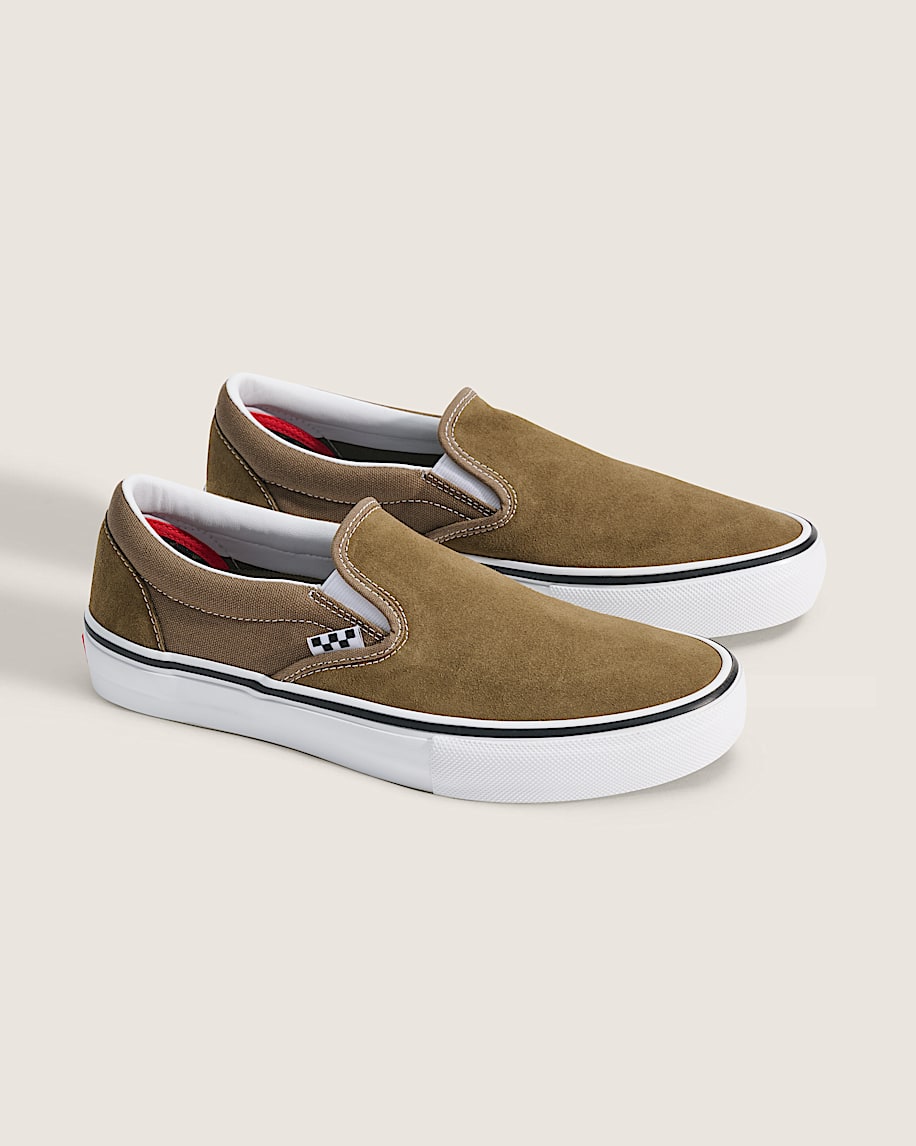 Skate SlipOn Shoe VANS Fatigue Brown ALT1