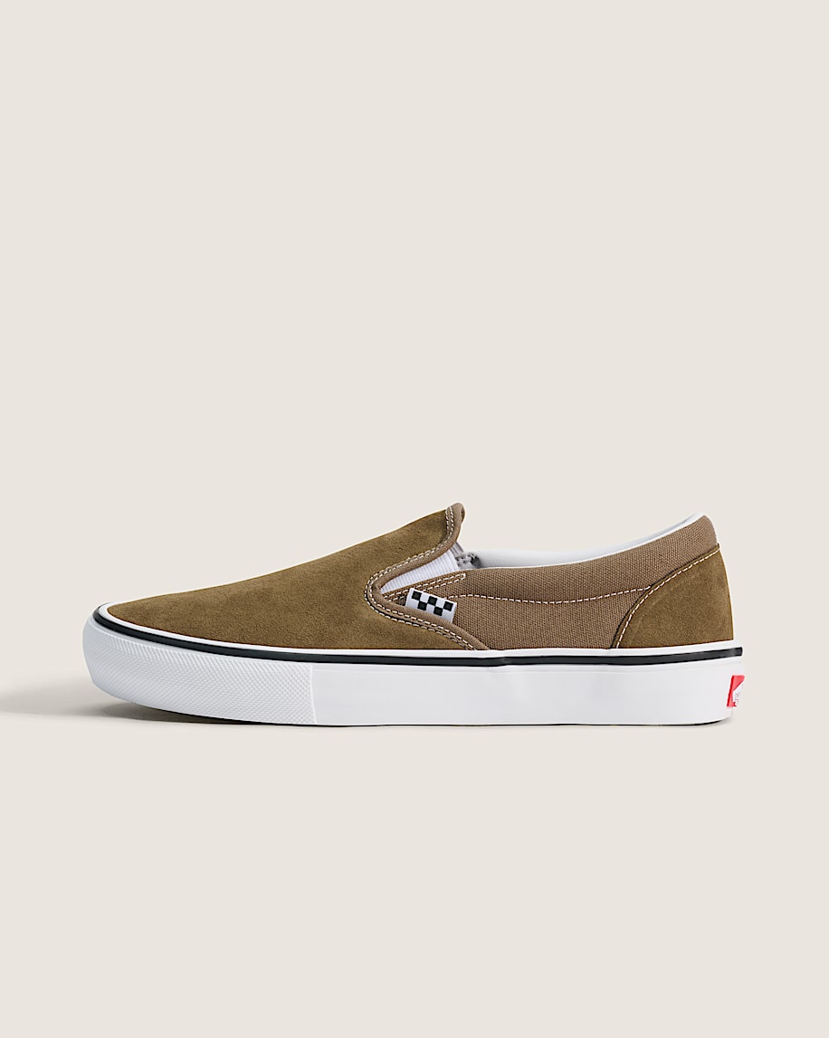 Skate SlipOn Shoe VANS Fatigue Brown HERO