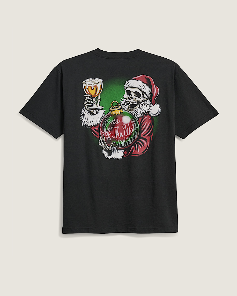 Holiday Brews Short Sleeve Tee VANS Black HERO