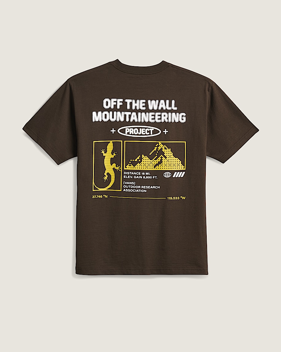 Mountaineering Project Short Sleeve Tee VANS Brown HERO