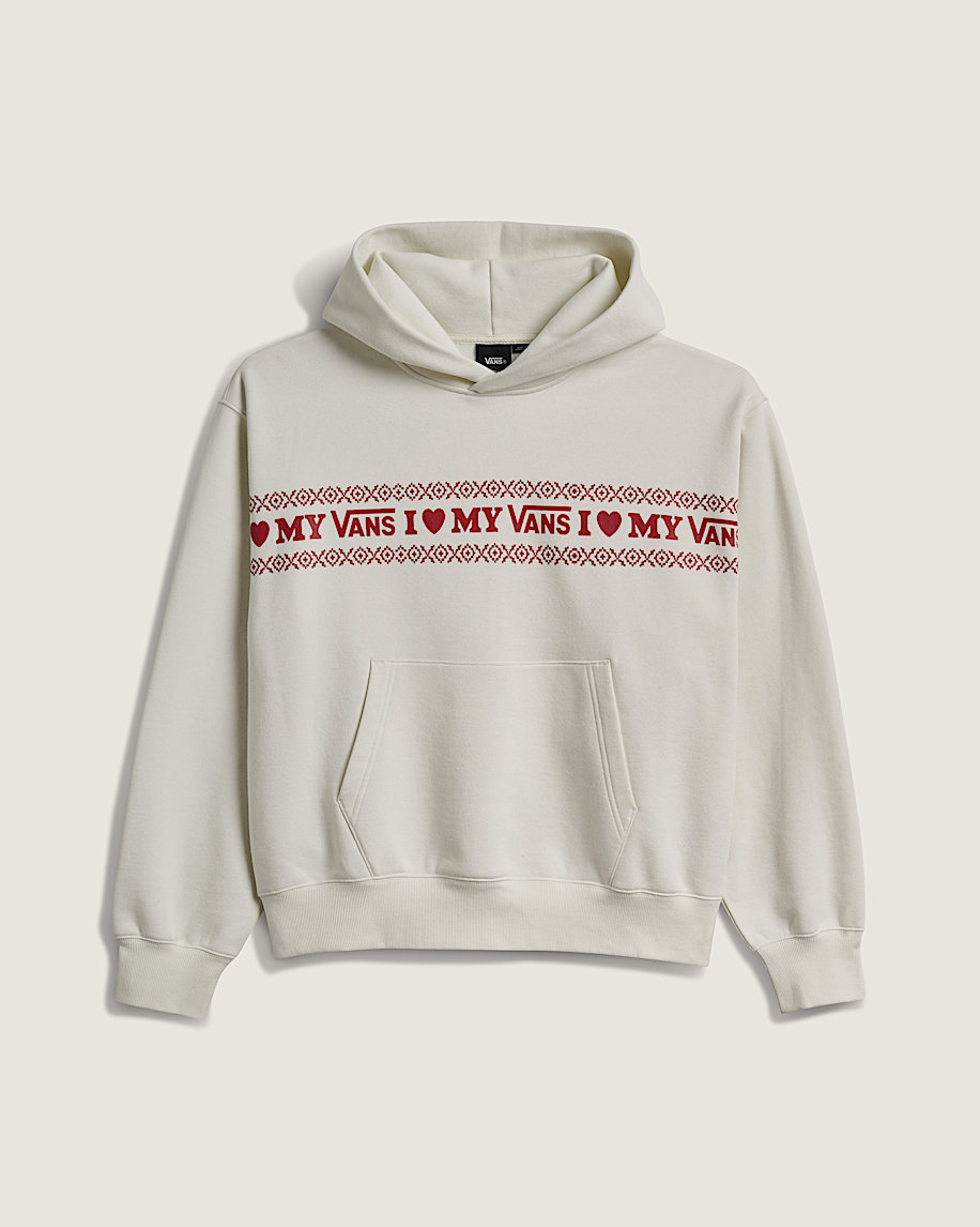 I Love My Vans Pullover VANS Marshmallow White HERO