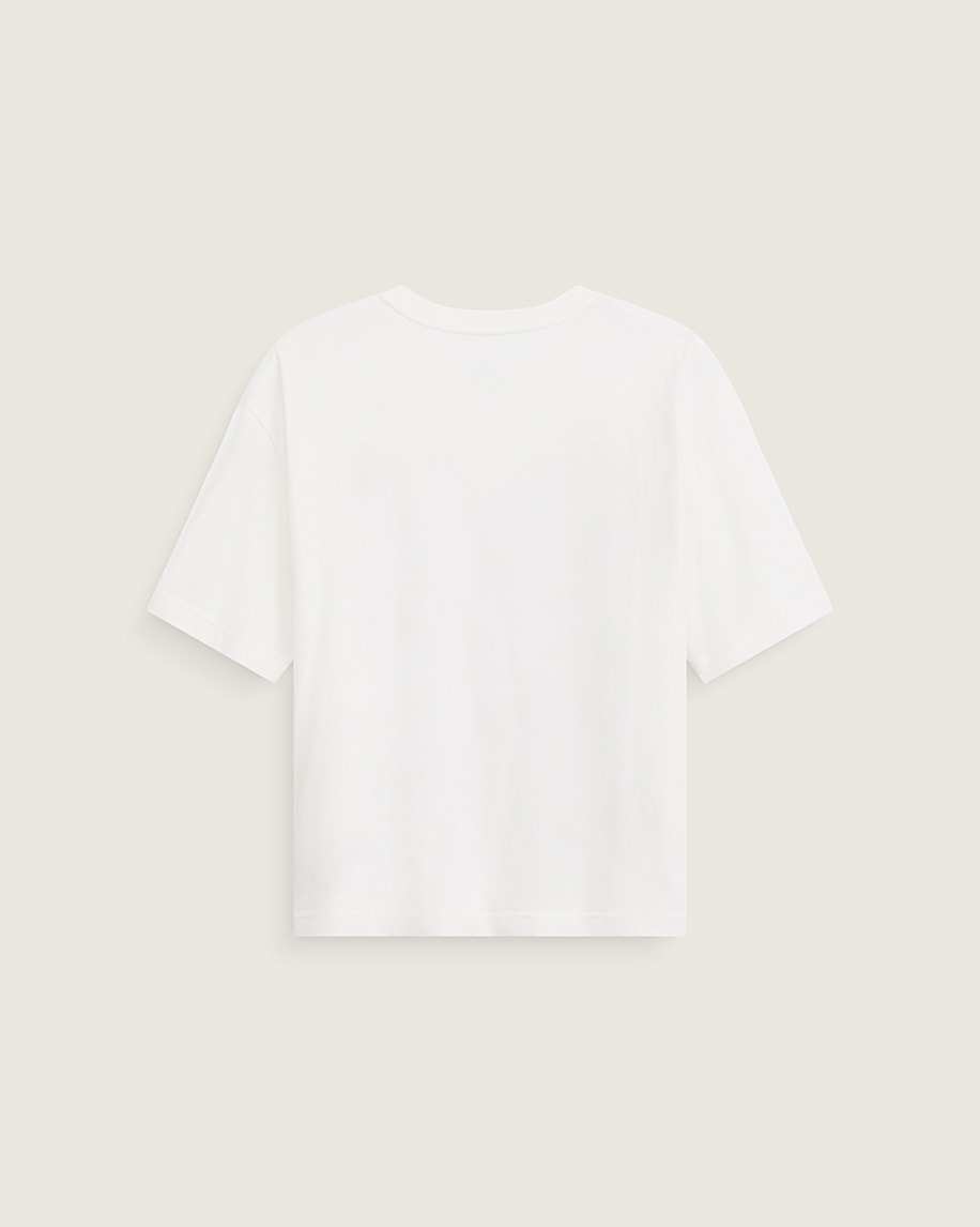 Sky Violets Short Sleeve Tee VANS Marshmallow White ALT1