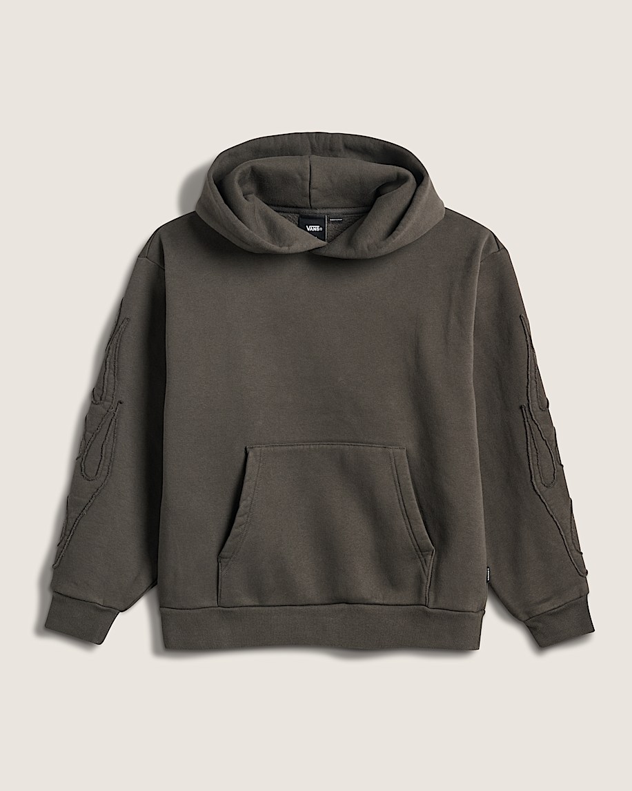 Flame Hoodie VANS Faded Black HERO