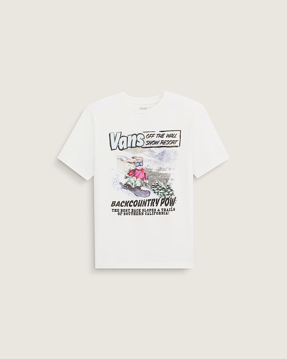 Kids Slope Bunny Short Sleeve Tee VANS Marshmallow White HERO