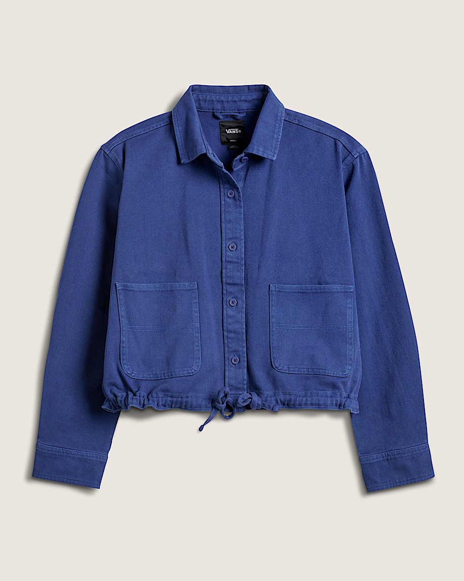 Solid Shacket VANS True Navy Blue HERO