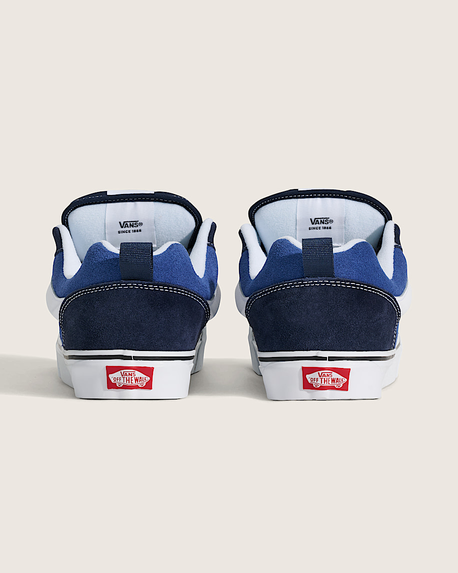 Knu Skool Shoe VANS Navy Blue  True White ALT3