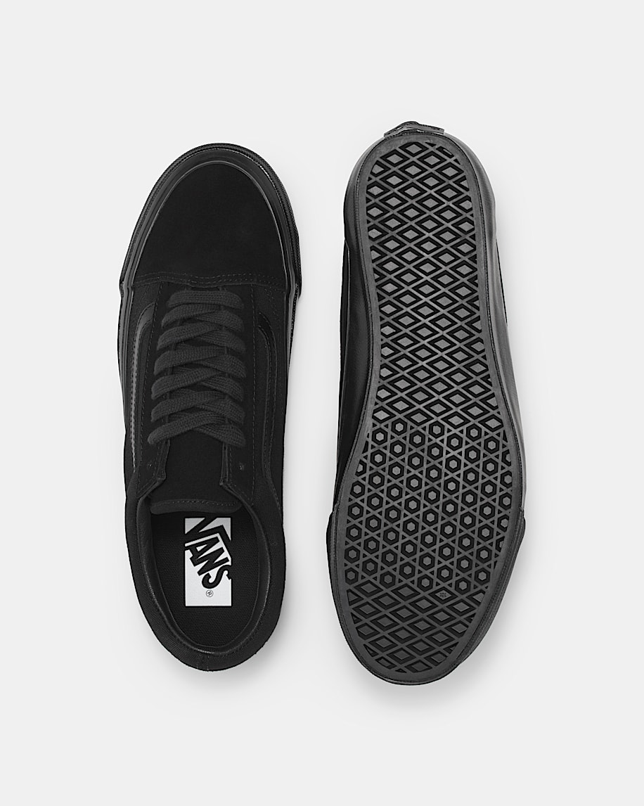 Vans Old Skool Skate Shoe - Black Monochrome | Journeys
