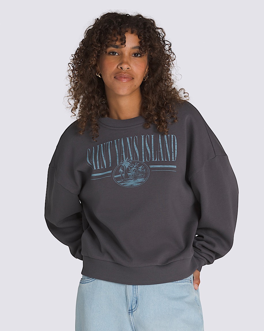 Retro Isle Graphic Crew Sweatshirt - 2