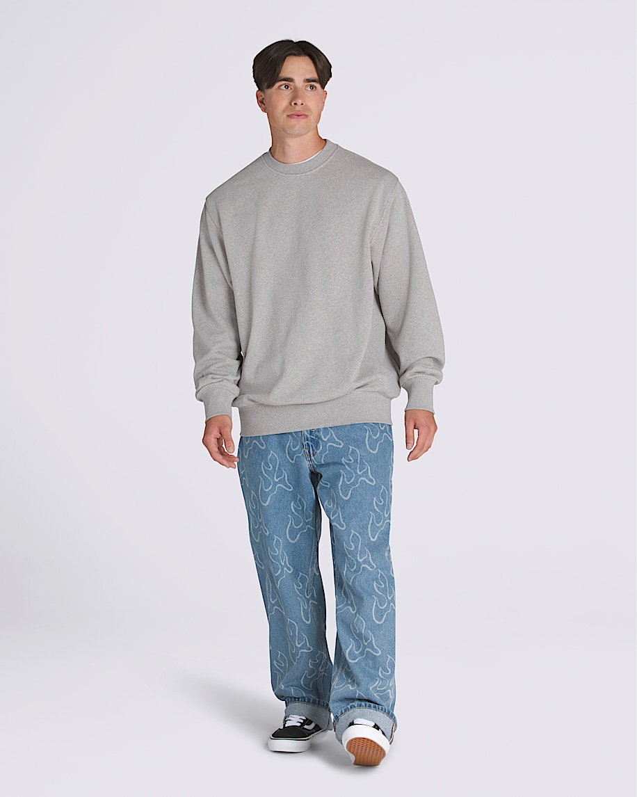 低価格 Standards Original Crew Vans | Grey Heather in Sweatshirt トップス