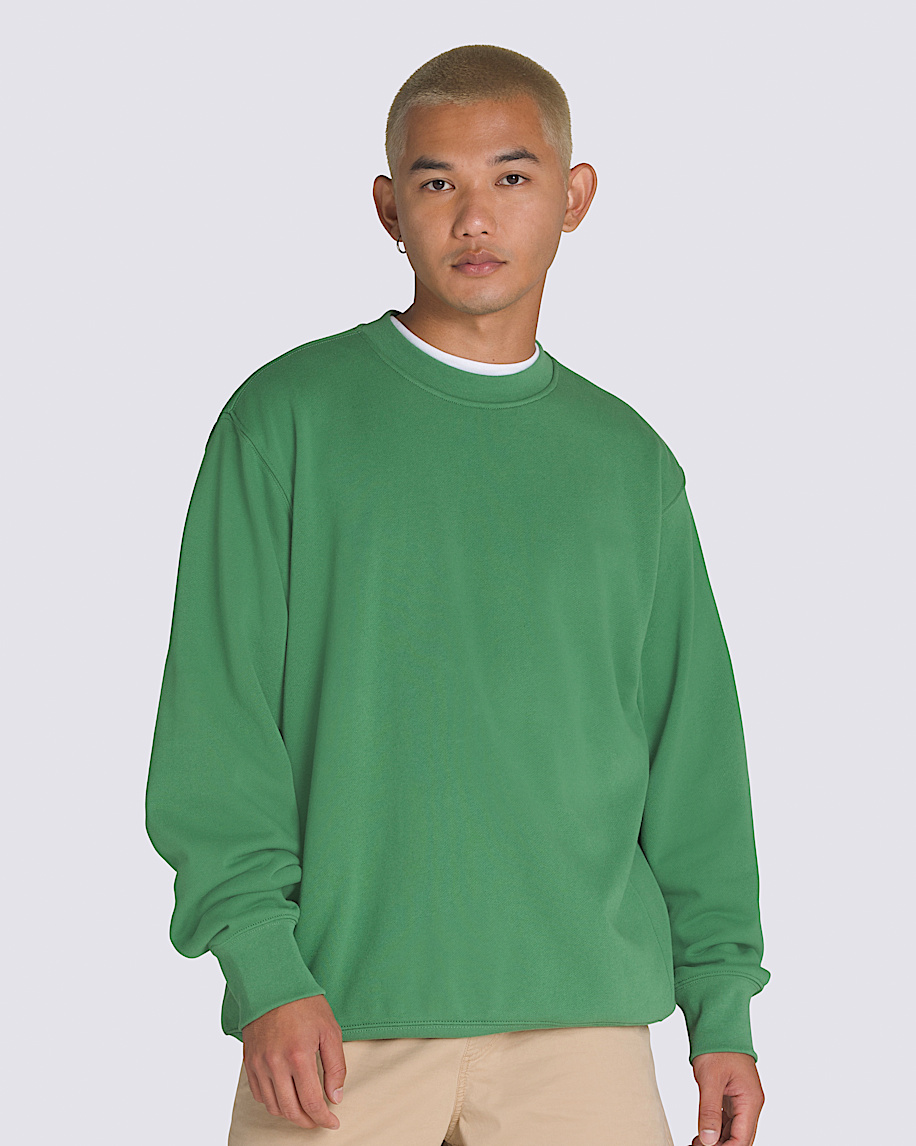 Original Standards Crew Sweatshirt in Fairway Green | Vans