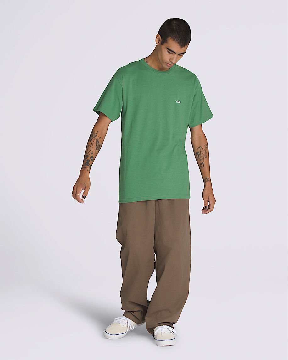Left Chest Logo T-Shirt in Fairway Green | Vans