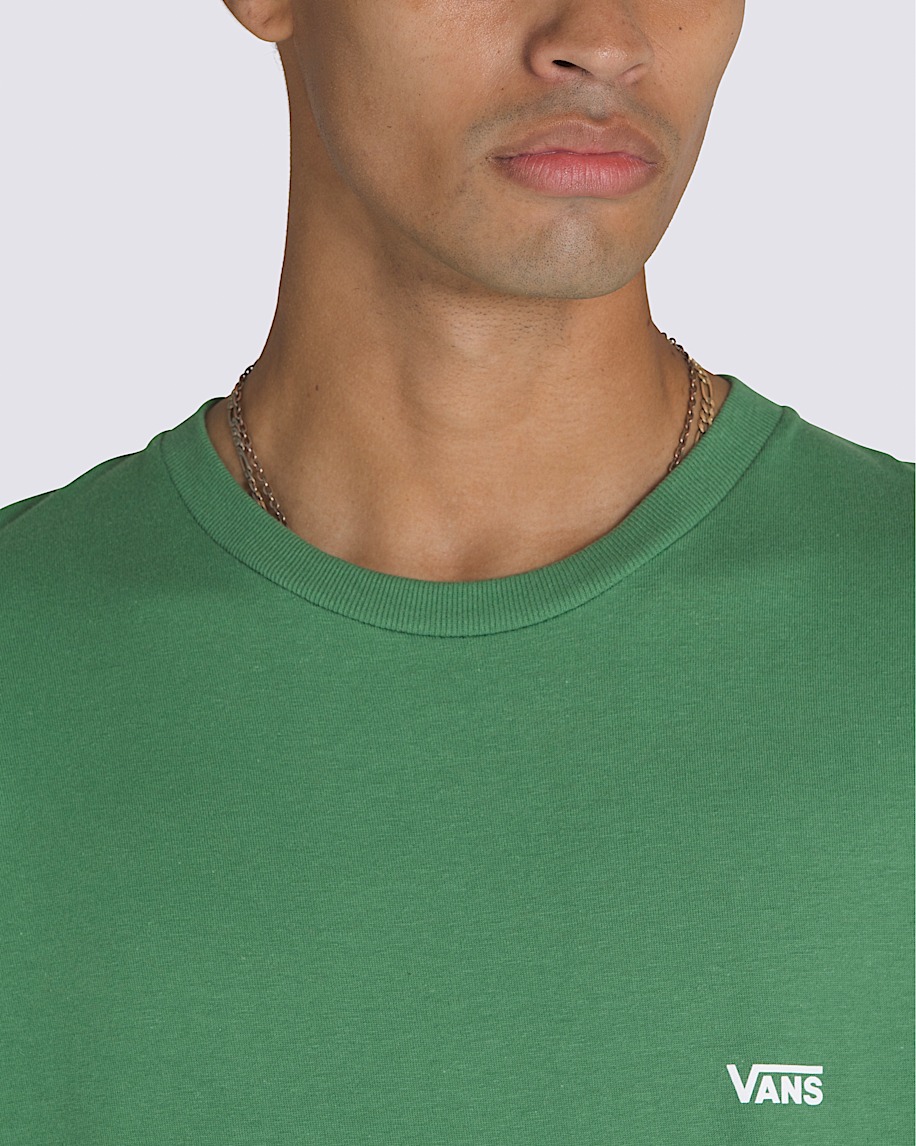 Left Chest Logo T-Shirt in Fairway Green | Vans