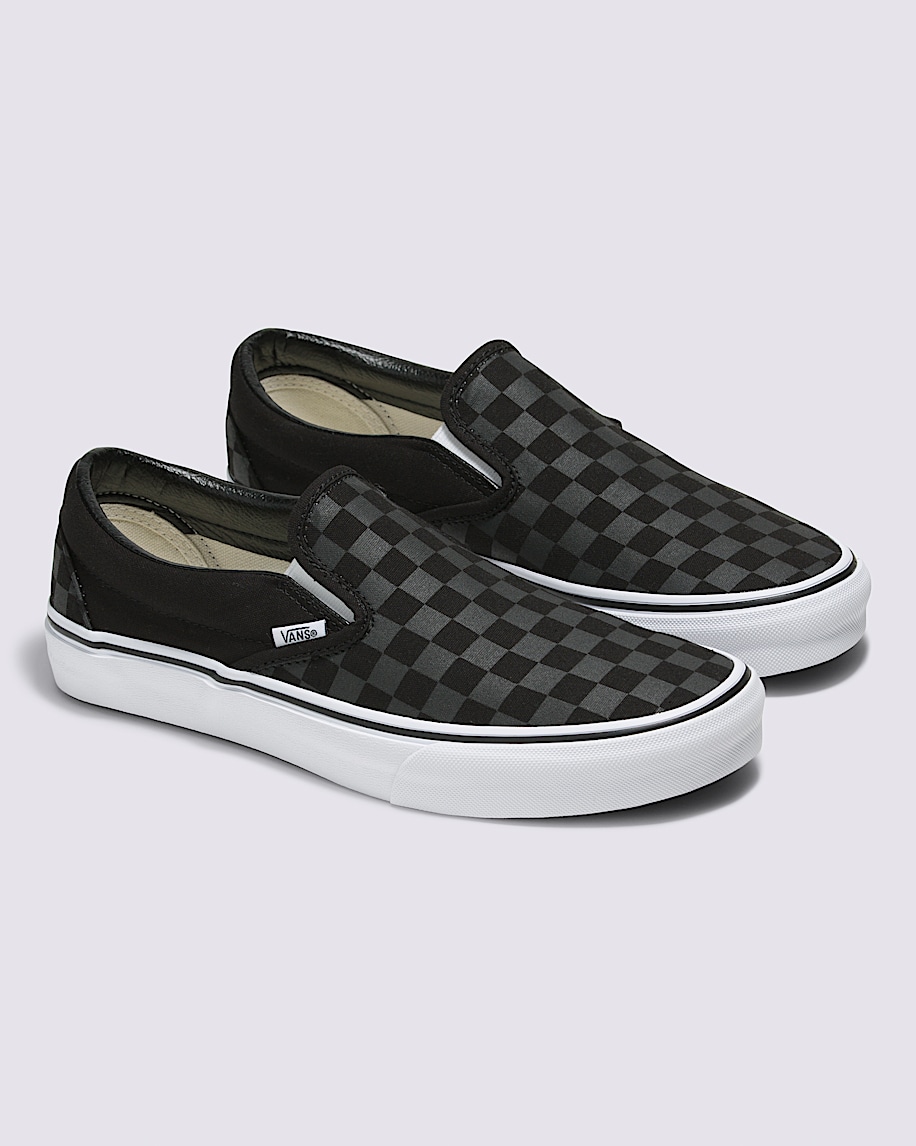Customs Classic Slip-On Checkerboard Wide Shoe in Customs | Vans