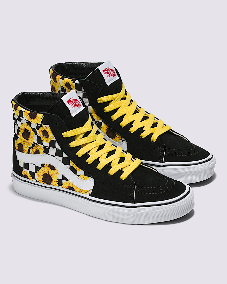 Customs Sk8-Hi Checkerboard Shoe - 2