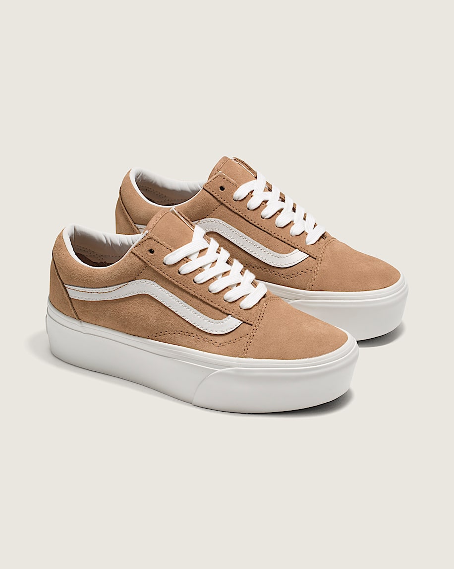 vans stackform brown