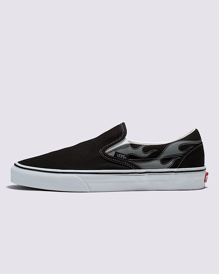 reflective vans slip on