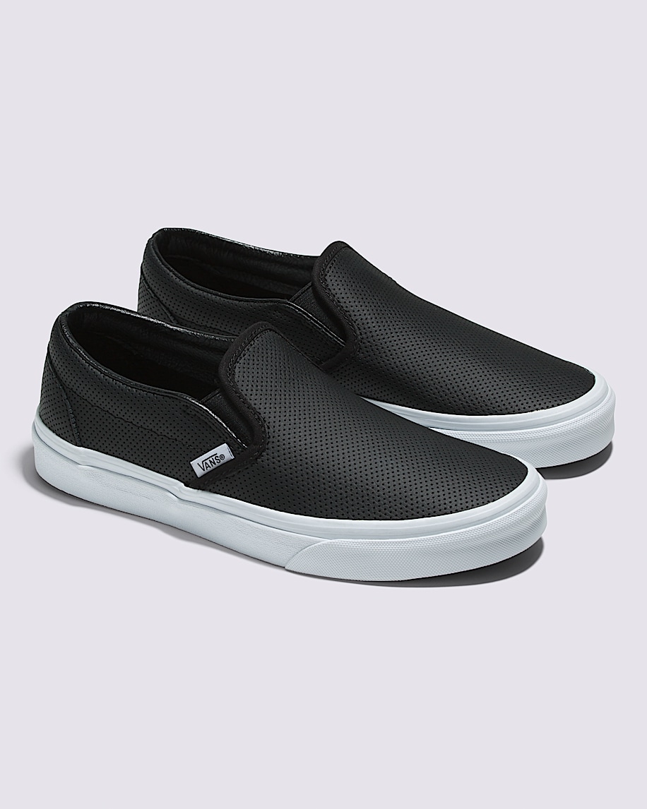 Classic Slip-On Perforated Leather Shoe