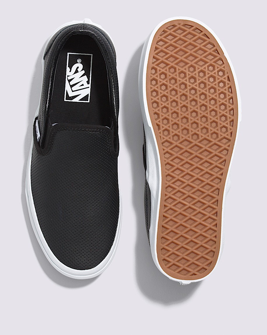 Classic Slip-On Perforated Leather Shoe