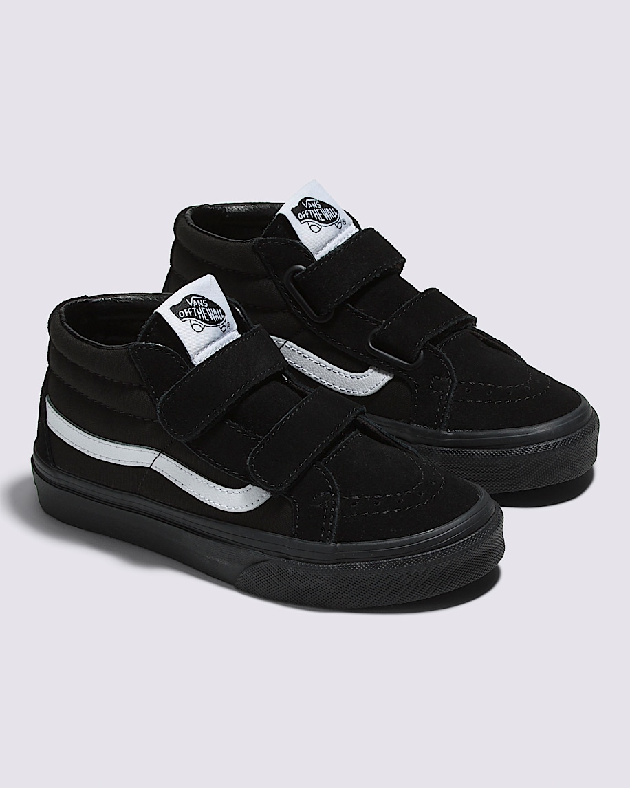 Little Kids Sk8-Mid Reissue V Canvas Suede Shoe - 2