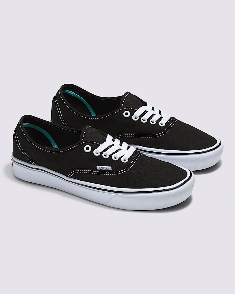 店舗良い Vans | ComfyCush Authentic Black/True White Shoe 靴