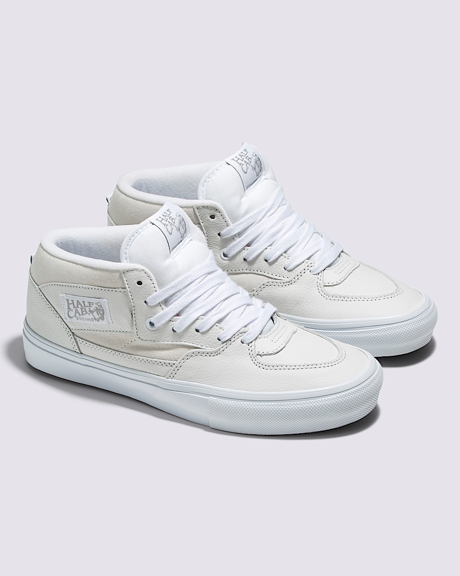Skate Half Cab Daz Shoe in White/White | Vans