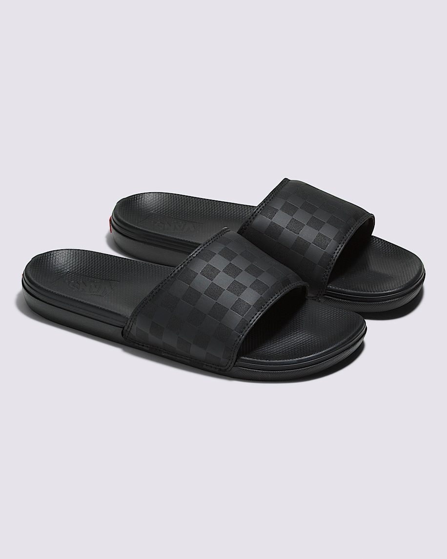 La Costa Checkerboard Slide-On Sandal - 2