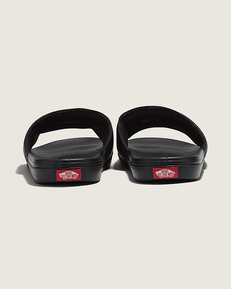 Vans | La Costa Slide-On Checkerboard Black/Black Sandals