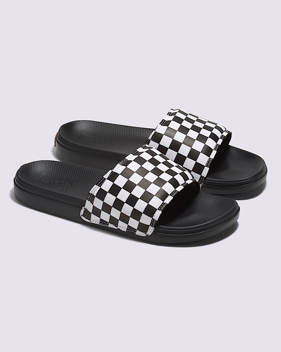 La Costa Checkerboard Slide-On Sandal - 2
