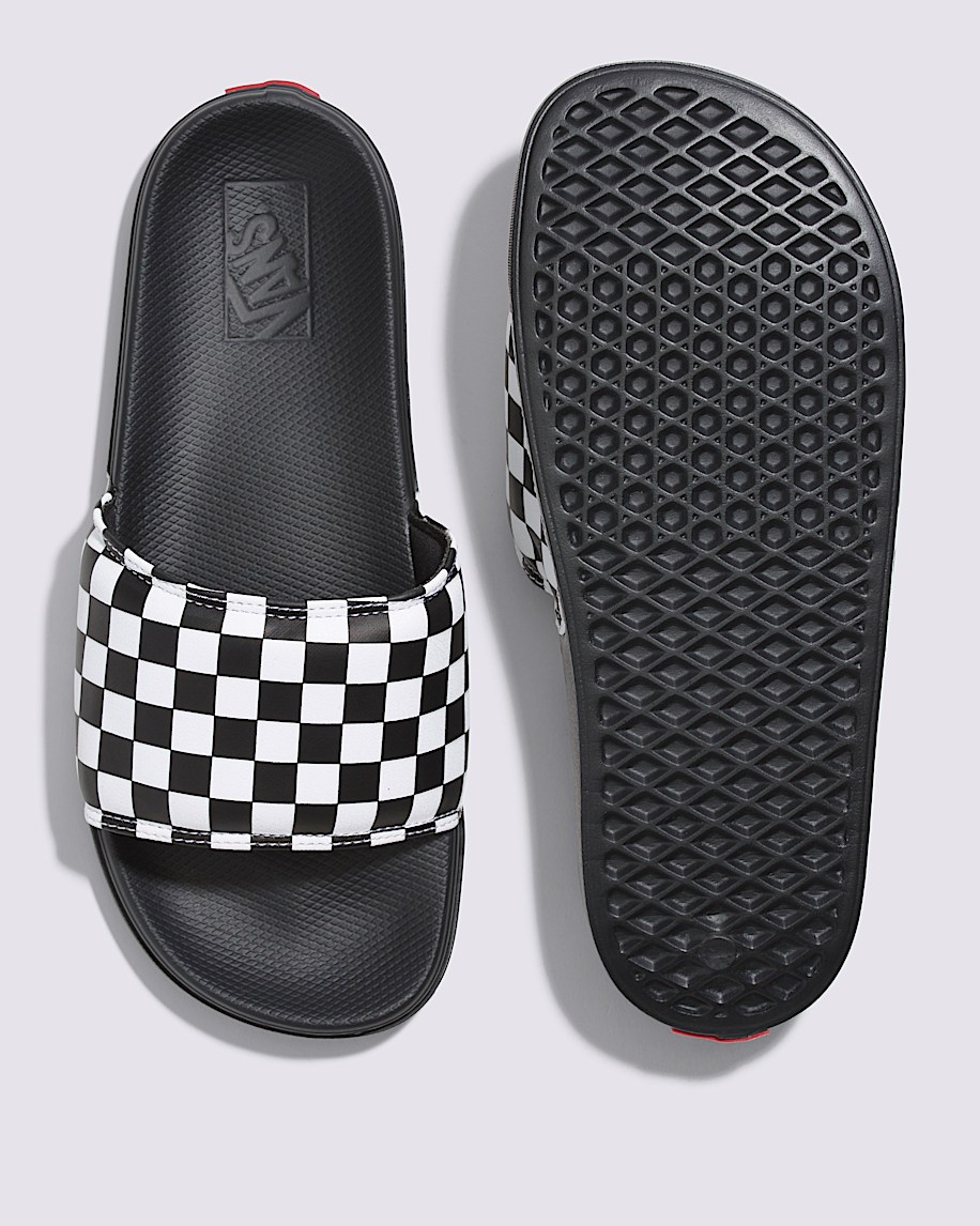 La Costa Checkerboard Slide-On Sandal - 3