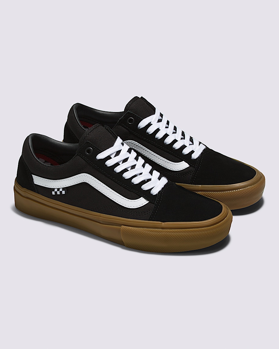 驚きの値段 | Vans Skate Shoe Skate Black/Gum Skool Old 靴