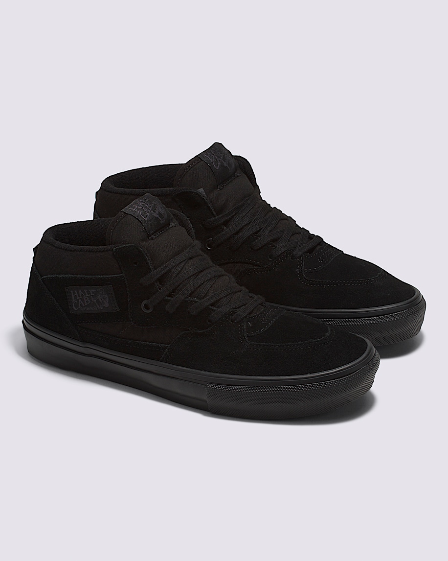 【数量限定】 Skate | Vans Half Shoe Skate Black/Black Cab 靴
