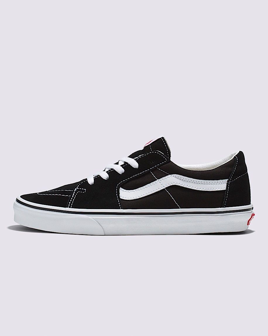 SK8-Low Shoe en Black | Vans CA
