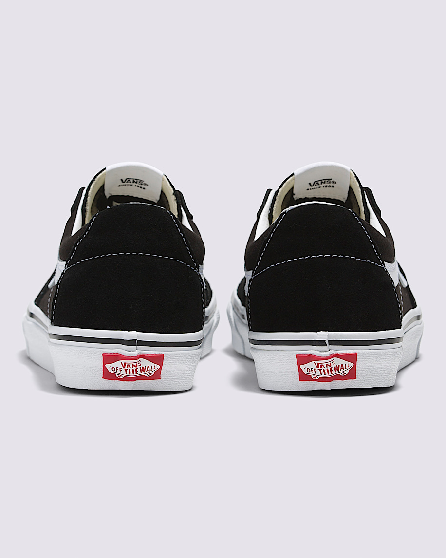 SK8-Low Shoe in Black/True White | Vans Canada