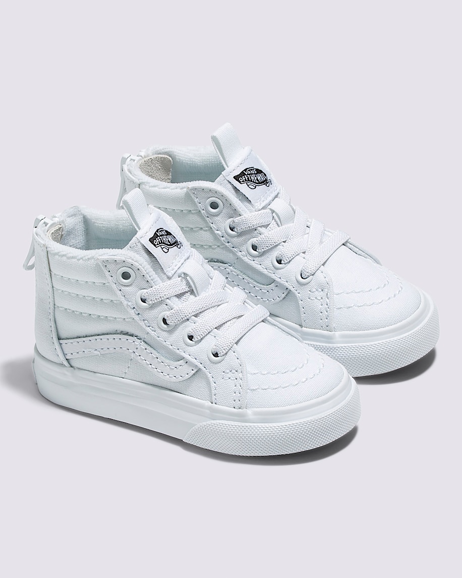 商品画像：Vans | Toddler Sk8-Hi Zip Black/White Shoes 4